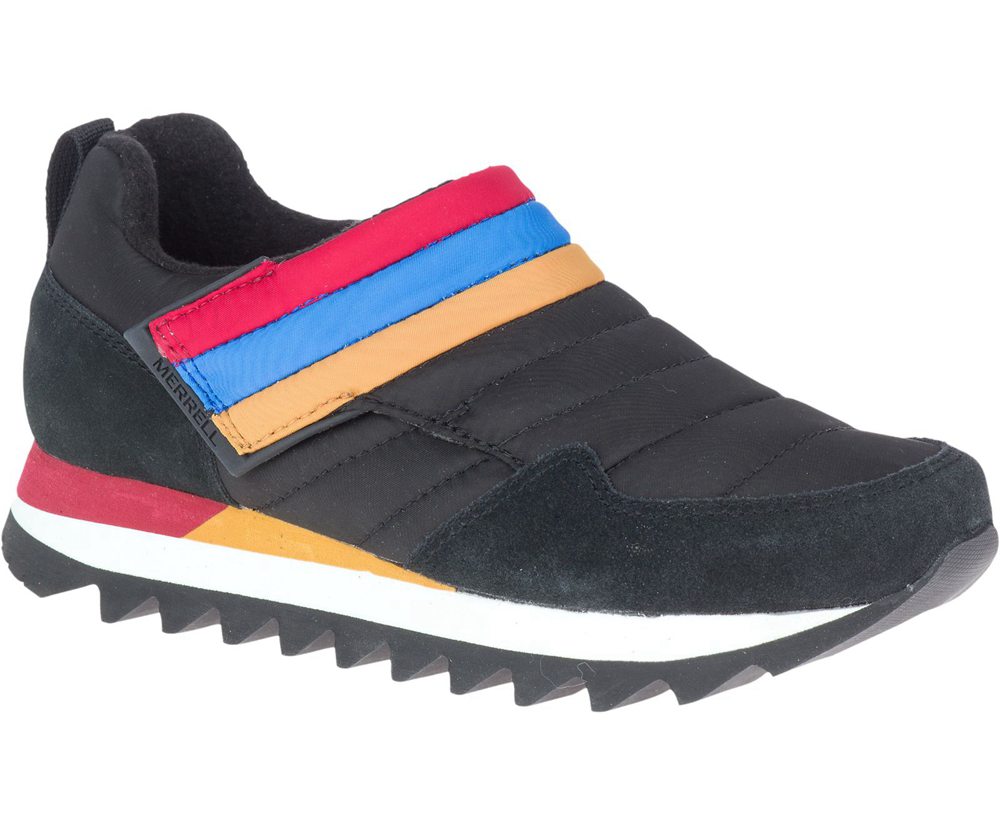 Merrell Sneakers Black - Alpine Moc Strap Polar - Womens 89ETORFDM